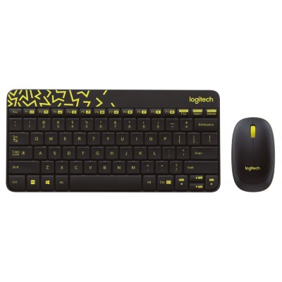 LOGITECH MK240 920-008215 Kablosuz Q TR Siyah Klavye,Mouse Set