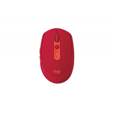 LOGITECH M590 910-005199 M590 Kablosuz Optik 1000DPI Sessiz Mouse kırmızı