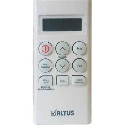 Altus Alk 1250 12.000 Btu/h A++ Sınıfı R32 Inverter Split Klima